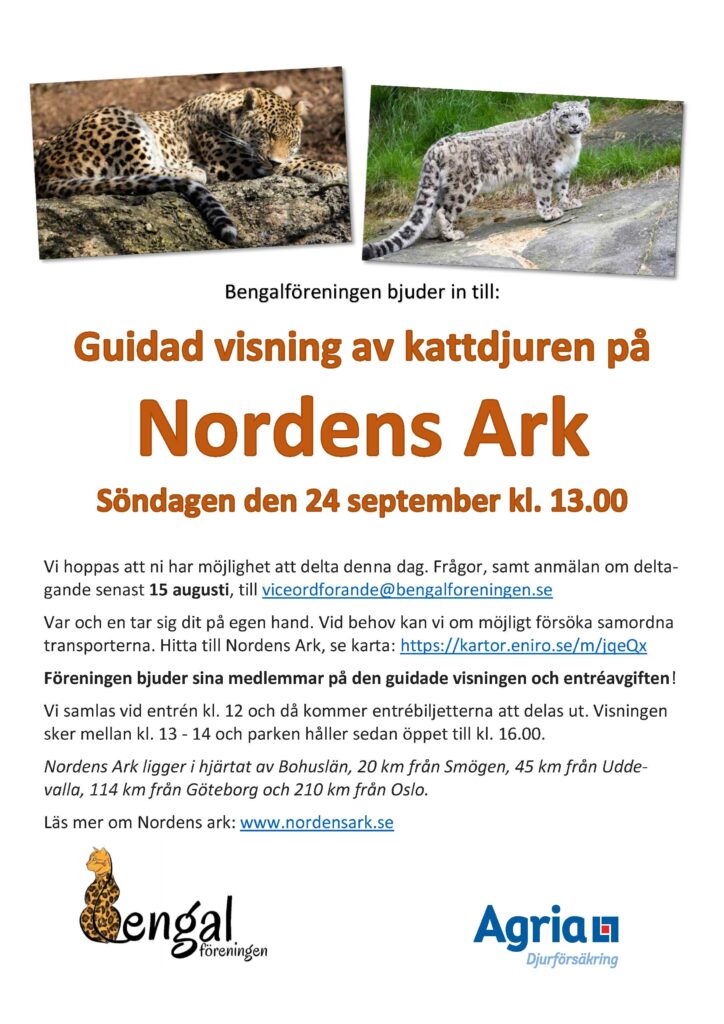 Inbjudan Till Nordens Ark 20230924 A