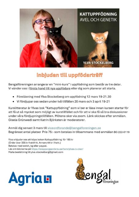 Injudan uppfödarkurs bf våren 25